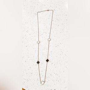 Rose gold necklace